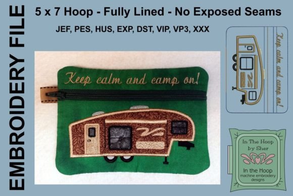 Fifth Wheel Camper Zipper Bag