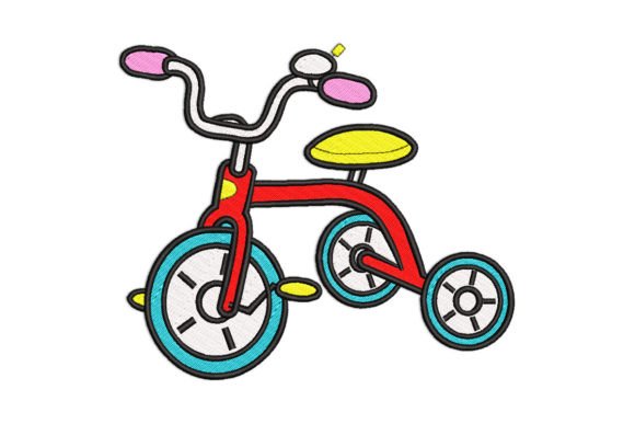 Kids Tricycle Embroidery Design Review